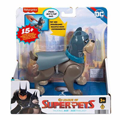 Imaginext DC League of Super Pets Sesli Figürler Ace HJF31