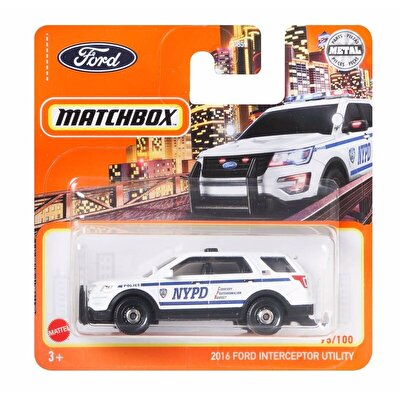 Matchbox Tekli Arabalar 2016 Ford Interceptor HFT16