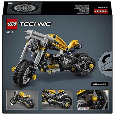 LEGO Technic Sarı Motosiklet 42225