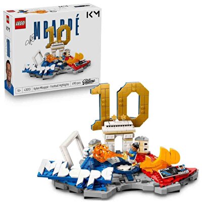 LEGO Editions Kylian Mbappe Unutulmaz Futbol Anları 43013