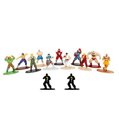 Jada Street Fighter Nano Koleksiyon Figürler Sürpriz Paket