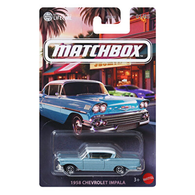 Matchbox Temalı Arabalar 1958 Chevrolet Impala JCG43
