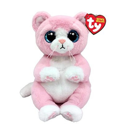 TY Beanie Babies Lillibelle Pembe Kedi 15 cm