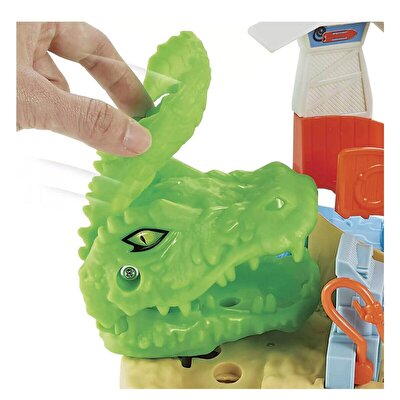 Hot Wheels Şehirde Yaratık Macerası Oyun Seti Serisi Toxic Gator GTT69