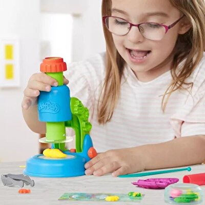 Play Doh Işıklı Mikroskop Oyun Seti