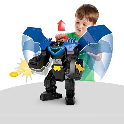 Imaginext Sesli ve Işıklı DC Metal Force Super Friends Batman Uçuş Aracı JDL03