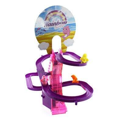 Rainbow Renkli Müzikli Kaydırak