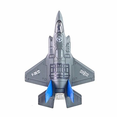 Die-Cast Savaş Uçağı HW777-15 Açık Gri