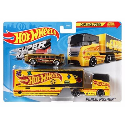 Hot Wheels Taşıyıcı Tırlar Pencil Pusher DXB40