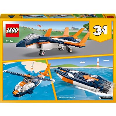 LEGO Creator Süpersonik Jet 31126
