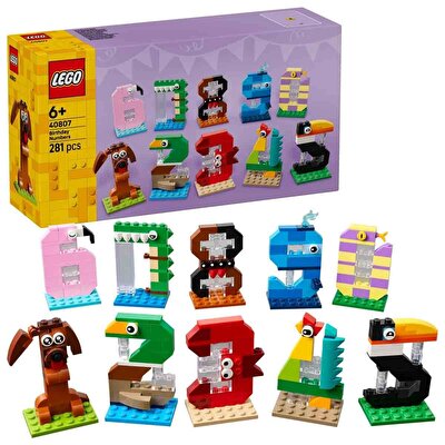 LEGO Iconic Doğum Günü Rakamları 40807