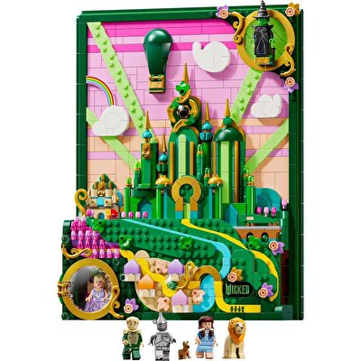 LEGO Wicked Emerald City Duvar Tablosu 75685