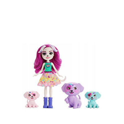 Enchantimals Aile Serileri Oyun Seti Dessa Dalmaçyalı Ailesi HKN14