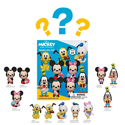 Monogram Mickey and Friends Klipsli Figür