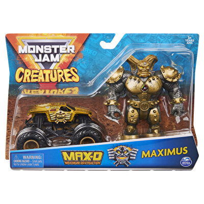 Monster Jam 1:64 Ölçekli Canavar Kamyon ve Maximus