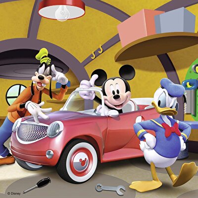 Ravensburger Puzzle 3x49 Parça Mickey Club House