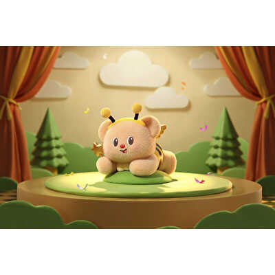 Butterbear Superstars Serisi Sürpriz Paket Koleksiyon Figürü