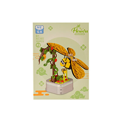 Mega Çi̇çekler ve Böcekler Yapı Blokları Arı