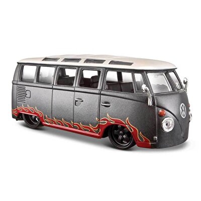 Maisto 1:25 Volkswagen Van Samba Model Araba