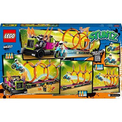 LEGO City Gösteri Kamyonu ve Ateş Çemberi Yarışması 60357