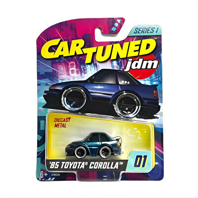 CarTuned JDM Seri 1 Arabalar 85 Toyota Corolla AE86 Mavi Coupe