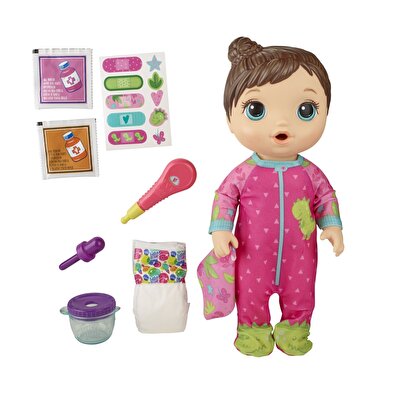 Baby Alive Bebeğim Hasta Oldu Kumral E6942