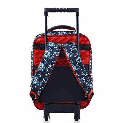 Spiderman Çekçekli Anaokulu Çantası Great Power