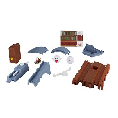 Hot Wheels Mario Kart Çılgın Yaratıklar Oyun Seti Boo's Spooky Sprint GNM23