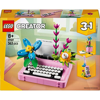 LEGO Creator 3'ü 1 Arada Çiçekli Daktilo 31169
