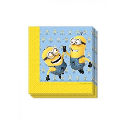 Minions Kağıt Peçete - 20 Adet