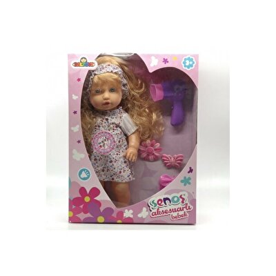 Senoş Bebek Aksesuarlı Sarışın