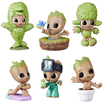 Guardians Of The Galaxy Groot Koleksi̇yon Fi̇gür Soap Surfin Groot F8094