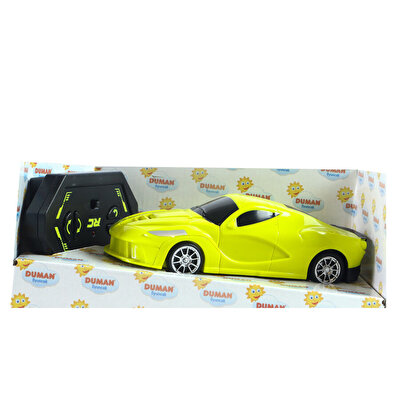 Uzaktan Kumandalı Robot Olan Sarı Araba