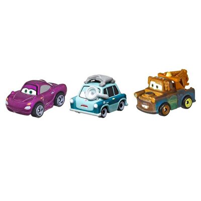 Cars Mini Karakter Arabalar Üçlü Paket HLL67