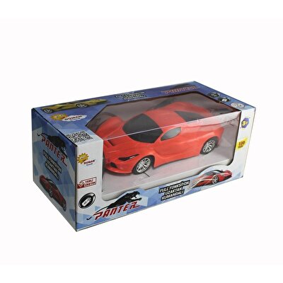 1:20 Ölçekli Full Fonksyon Pilli Panter Kumandalı Araba Turuncu