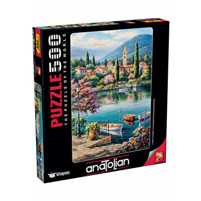 Anatolian 500 Parça Puzzle Gölde Akşamüstü