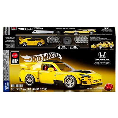 Hot Wheels Brick Speed Serisi ‘07 Honda S2000 Araba 257 Parça JFR88