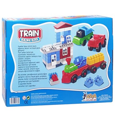 100 Parça Tren İstasyonu Seti