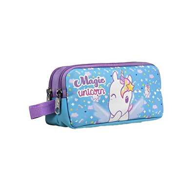 Magic Unicorn Baskılı Kalem Çantası