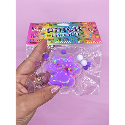 Işıklı Şeffaf Pati Squishy