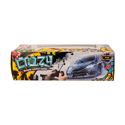 1:22 Desenli Crazy Kumandalı Pilli Araba