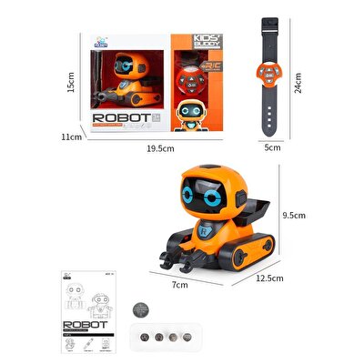 Uzaktan Kumandalı Işıklı Mini Robot