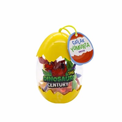 Çatlak Yumurta Dinozor Seti Sarı