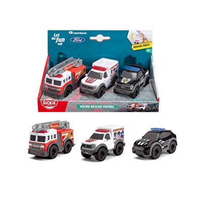 Dickie Mikro Kurtarma Ekibi Araçlar