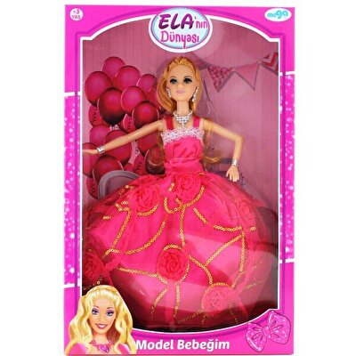 Model Bebeğim Kırmızı Gelinlik