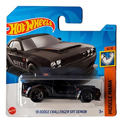 Hot Wheels Tekli Arabalar 18 Dodge Challenger Srt Demon HKK90