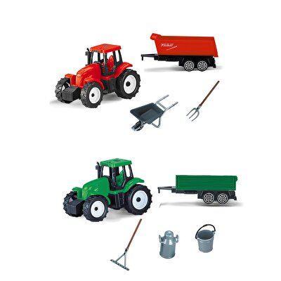 Çiftlik Dünyası Traktör Seti Yeşil