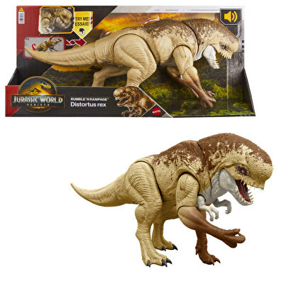 Sesli Jurassic World Distortus Rex Figürü JGB58