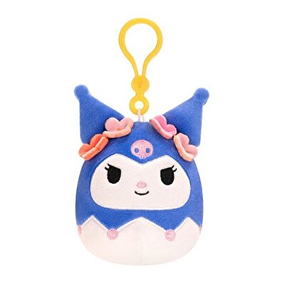 Squishmallows Sanrio Hello Kitty And Friends 9 Cm Peluş Anahtarlık Kuromi