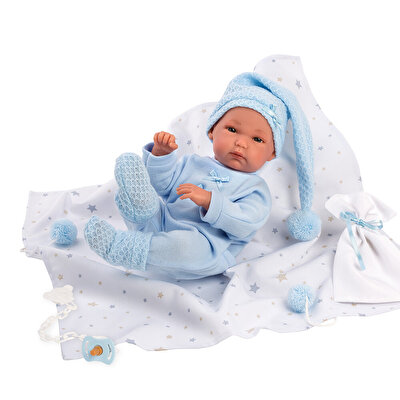 Llorens Bimbo Muselina Celeste 35 cm